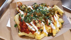 vegan chili cheese fries at Frittenwerk - Westenhellweg in Dortmund