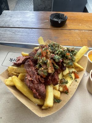 fries topped with planted steak. delightful  at Frittenwerk - Westenhellweg in Dortmund