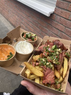 Vegane Steak Fries - ein Traum!  at Frittenwerk - Bilk in Dusseldorf