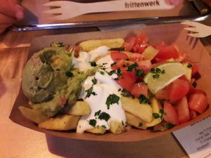tijuana street fries at Frittenwerk - Bilk in Dusseldorf
