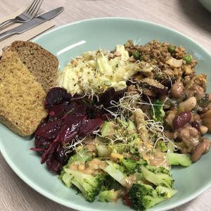 Salad bowl  #Veganuary at Simple Goodness in Penrith