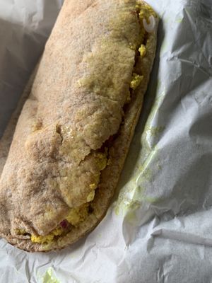 Tofu sandwich  at Simple Goodness in Penrith