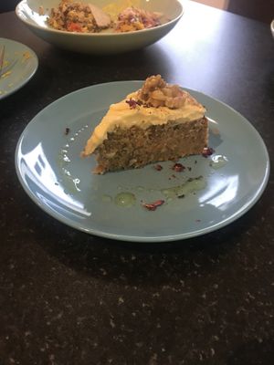 Carrot cake  at Simple Goodness in Penrith