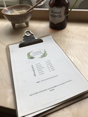 menü at Roots in Leipzig