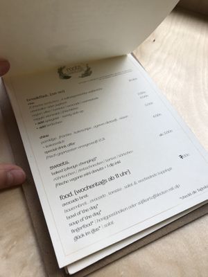 menü at Roots in Leipzig