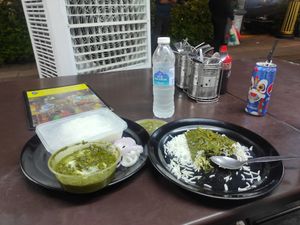 Delicious palak paneer. Highly recommend at JH Lovely Sweets in Johor Bahru