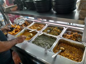 Savoury food counter. at JH Lovely Sweets in Johor Bahru