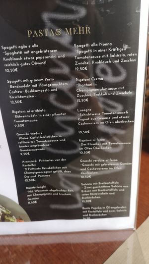  at La Cucina Verde in Friedrichsthal