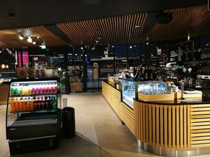 Bar at Ravintola Puisto in Tampere