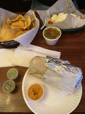 seitan vegan burrito  at Xtreme Tacos in Tampa