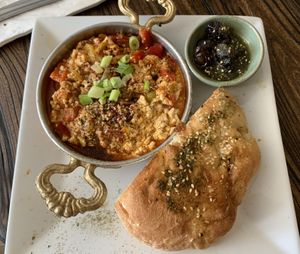 Breakfast scramble at The Baklava Lady in English Town