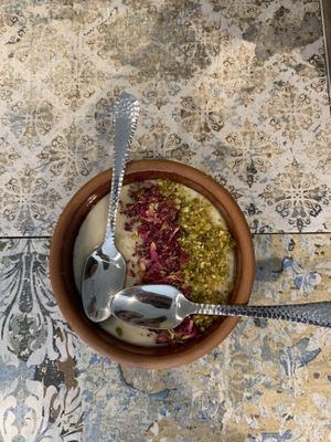 Muhaliebi at The Baklava Lady in English Town