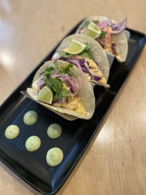 Brunch tacos   at Down 2 Earth in Langley