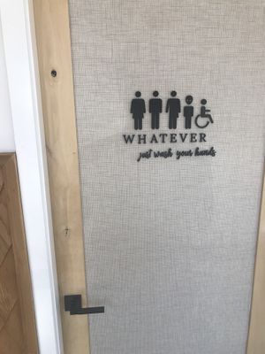 Bathroom humor at its finest!  at Down 2 Earth in Langley