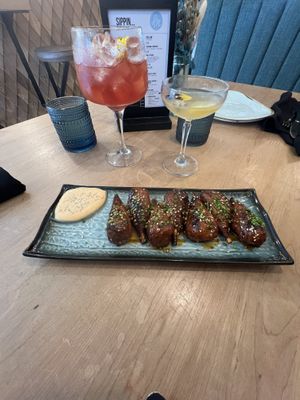 These were crispy Korean “wings” 10/10  at Down 2 Earth in Langley