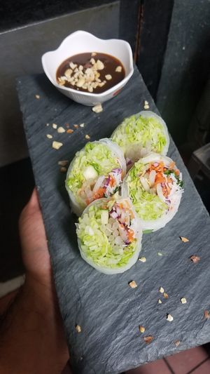 Summer rolls at Port Thai Place in Port Washington