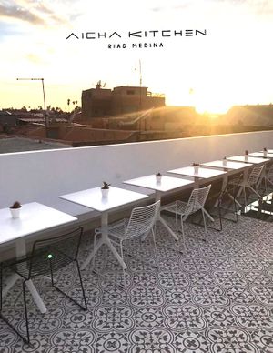 AICHA KITCHEN ROOFTOP & JUICE-BAR at Aicha Kitchen in Marrakech