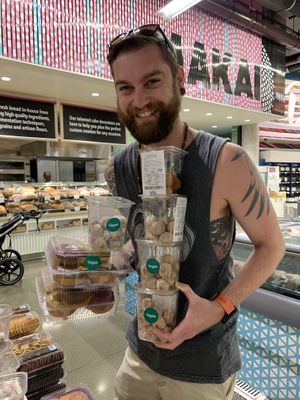 Vegan doughnuts!! at Whole Foods Market - Kamakee St in Honolulu