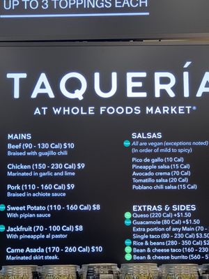 Taqueria and pizza bar  at Whole Foods Market - Kamakee St in Honolulu