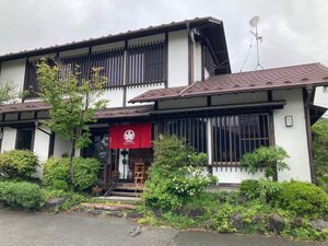 The restaurant - its right off the main road on your right, when coming from the east.  at Momijitei-Hoto in Fujikawaguchiko