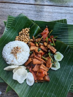 Tofu Manis at Tirta Unda in Sidemen