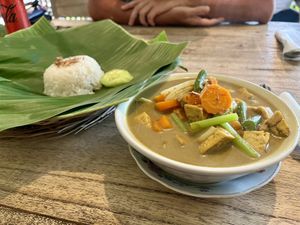 Tofu Curry   at Tirta Unda in Sidemen