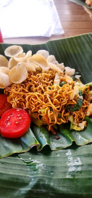 Fried Noodles at Tirta Unda in Sidemen