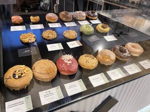   at Crosstown Doughnuts - Canary Wharf in East London