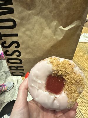   at Crosstown Doughnuts - Canary Wharf in East London