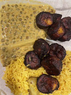 veggie medium     at Flavors of East Africa Express in San Diego