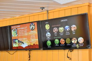 menu at Flavors of East Africa Express in San Diego