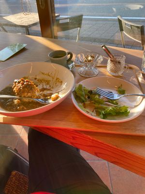 Yummy vegetable curry  at B&B Cafe Hongu in Tanabe