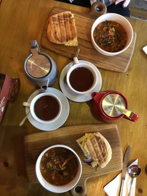 Our meal  at Barkers Cafe Bar in Helmsley