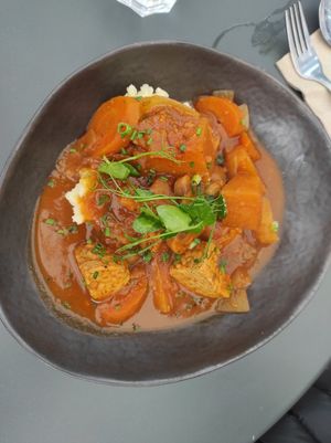 Guiness stew (meh) at Greens & Co in Galway