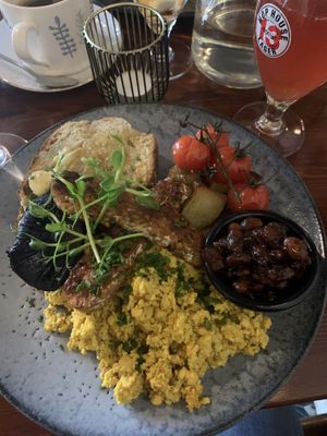 Irish breakfast  #Veganuary at Greens & Co in Galway