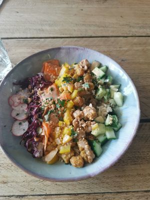 Today's special poké bowl at Greens & Co in Galway