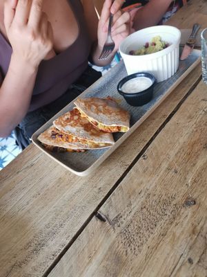 Today's special quesadillas at Greens & Co in Galway