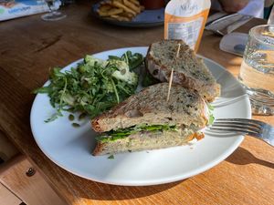 Chickpeas sandwich   at Greens & Co in Galway