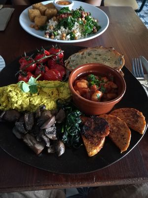 Vegan Breakfast at Greens & Co in Galway