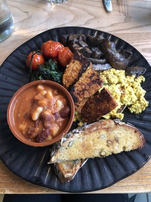 Full vegan   at Greens & Co in Galway