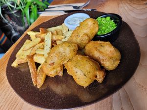 Fish & Chips  at Greens & Co in Galway