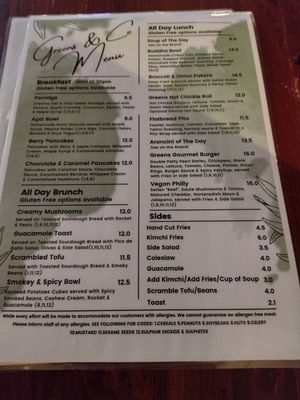  at Greens & Co in Galway