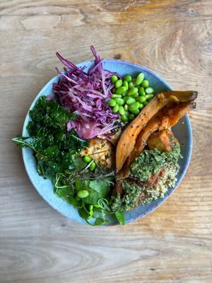 Buddha Bowl all home made  at Greens & Co in Galway