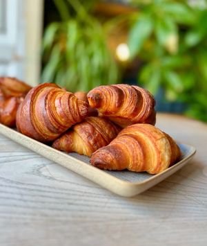 New French Vegan croissants  at Greens & Co in Galway