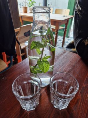 Tap water at Greens & Co in Galway