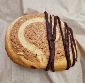 Hazelnut chocolate cookie at Greens & Co in Galway