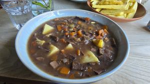 Veef bourgguignon at Greens & Co in Galway