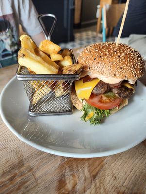 Greens Gourmet Burger at Greens & Co in Galway