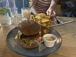 Greens Gourmet Burger  at Greens & Co in Galway