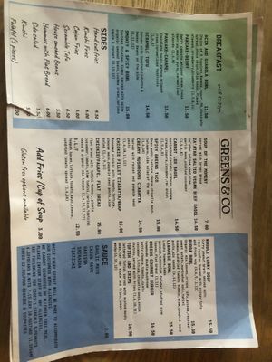   at Greens & Co in Galway